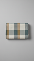 Woven Linen Throw In Soft Ecru
